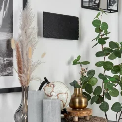 Luminaires Scandinaves-hofstein Applique murale Guadramil LED Noir, 1 lumière