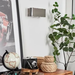 hofstein Applique murale Guiderkirch LED Nickel mat, 6 lumières