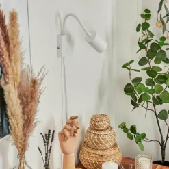 Luminaires Scandinaves-hofstein Applique murale Javel Blanc, 1 lumière