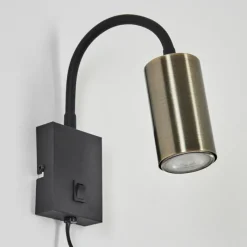 Luminaires Scandinaves-hofstein Applique murale Javel Noir, 1 lumière