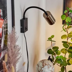 Luminaires Scandinaves-hofstein Applique murale Javel Noir, 1 lumière