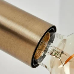 Lampes Vintages & Rétros-hofstein Applique murale Laharie Vieux laiton, Noir, 2 lumières