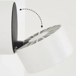 hofstein Applique murale Laonsana LED Blanc, 1 lumière