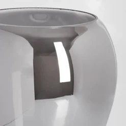 Suspension Verre Fumé-hofstein Applique murale Lincura Laiton, Noir, 1 lumière