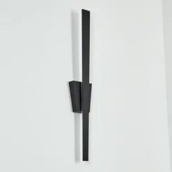 hofstein Applique murale Meels LED Noir, 1 lumière