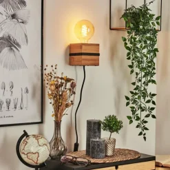 Luminaires Scandinaves-hofstein Applique murale Nebrijo Écru, Noir, 1 lumière