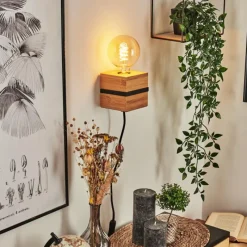 Luminaires Scandinaves-hofstein Applique murale Nebrijo Écru, Noir, 1 lumière