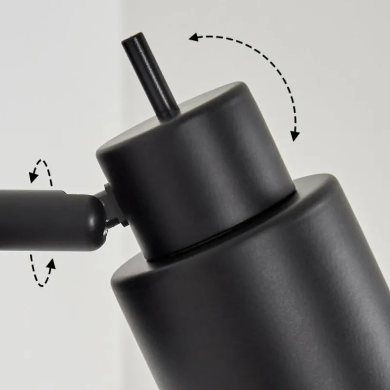 hofstein Applique murale Nestavel LED Noir, 1 lumière