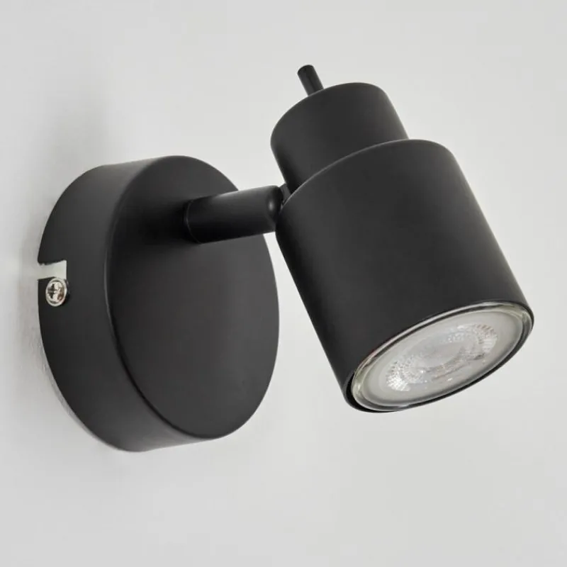 hofstein Applique murale Nestavel LED Noir, 1 lumière