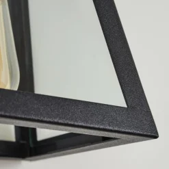 hofstein Applique murale Nittorp Noir, 1 lumière