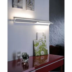 Paul Neuhaus Q-Serie Applique Murale / Plafonnier Paul Neuhaus Q-Matteo LED Aluminium, 2 lumières, Télécommandes