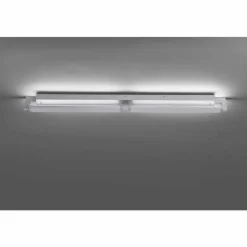 Paul Neuhaus Q-Serie Applique Murale / Plafonnier Paul Neuhaus Q-Matteo LED Aluminium, 2 lumières, Télécommandes