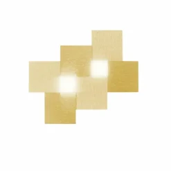 Luminaires Grossmann Applique murale / Plafonnier Grossmann CREO LED Laiton, 2 lumières* Éclairage Led