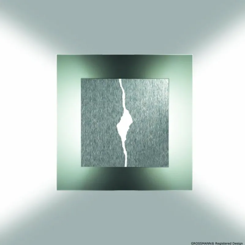 Luminaires Grossmann Applique murale / Plafonnier Grossmann CANYON LED Aluminium, 2 lumières* Éclairage Led