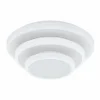 Luminaires Eglo Applique murale / Plafonnier Eglo ELGVERO LED Blanc, 3 lumières* Appliques