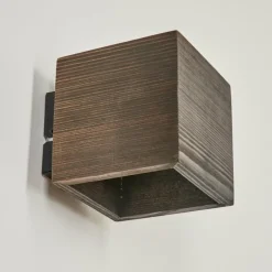 hofstein Applique murale Polcura Bois foncé, 1 lumière