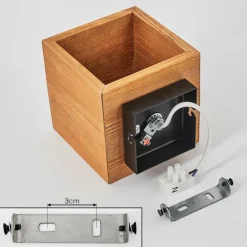 hofstein Applique murale Polcura Écru, 1 lumière