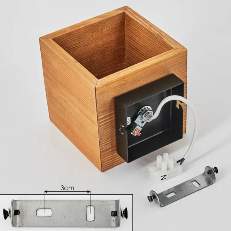 hofstein Applique murale Polcura Écru, 1 lumière