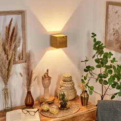 hofstein Applique murale Polcura Écru, 1 lumière