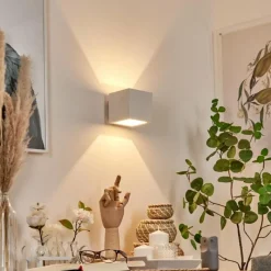 hofstein Applique murale Polcura Blanc, 1 lumière* Appliques