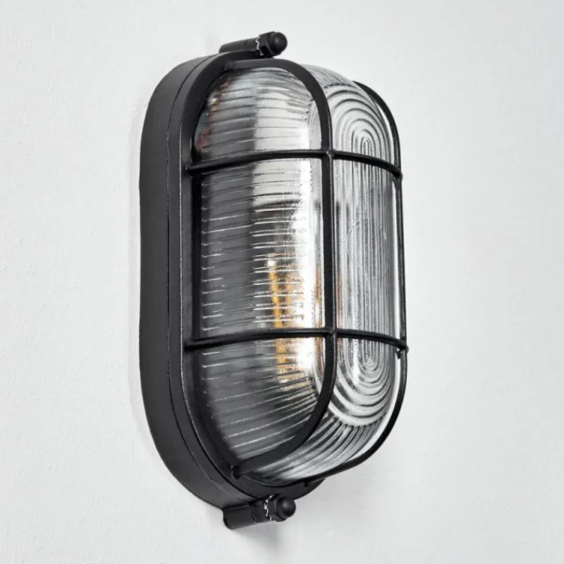 hofstein Applique murale Quintay Noir, 1 lumière