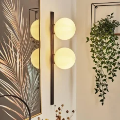 hofstein Applique murale Rascoupet Blanc, 2 lumières