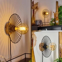 hofstein Applique murale Rossedalen Écru, 1 lumière