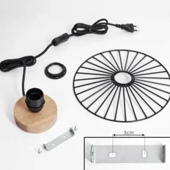 hofstein Applique murale Rossedalen Écru, 1 lumière