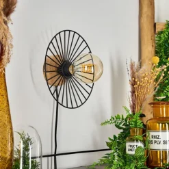 hofstein Applique murale Rossedalen Écru, 1 lumière