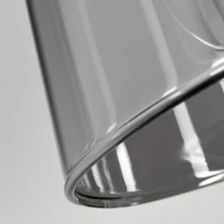 Suspension Verre Fumé-hofstein Applique murale Safari Noir, 1 lumière