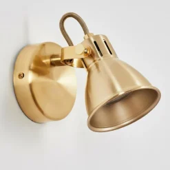 hofstein Applique murale Salinas LED Laiton, 1 lumière