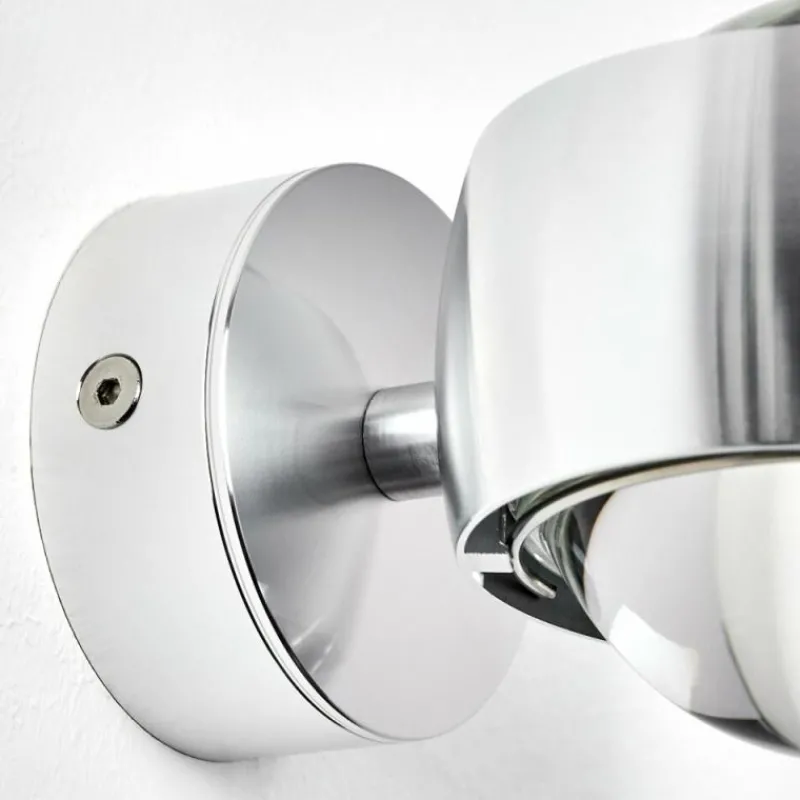 hofstein Applique murale Sapri Argenté, 1 lumière