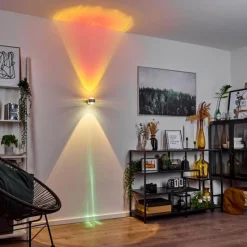 hofstein Applique murale Sapri Argenté, 1 lumière