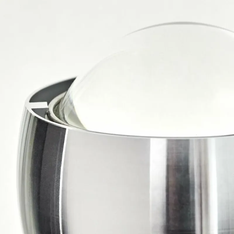 hofstein Applique murale Sapri Argenté, 1 lumière