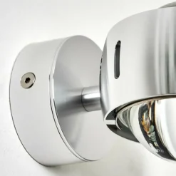 hofstein Applique murale Sapri Argenté, 1 lumière