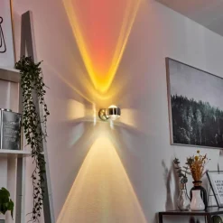 hofstein Applique murale Sapri Argenté, 1 lumière