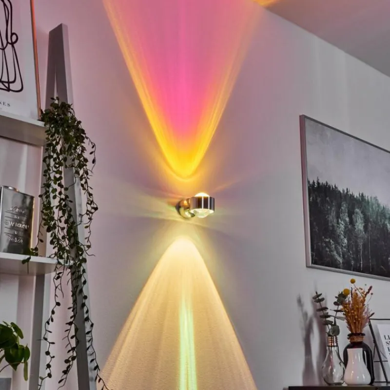 hofstein Applique murale Sapri Argenté, 1 lumière