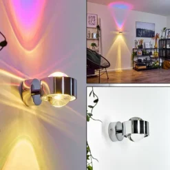 hofstein Applique murale Sapri Chrome, 1 lumière