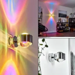 hofstein Applique murale Sapri Chrome, 1 lumière