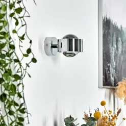 hofstein Applique murale Sapri Chrome, 1 lumière