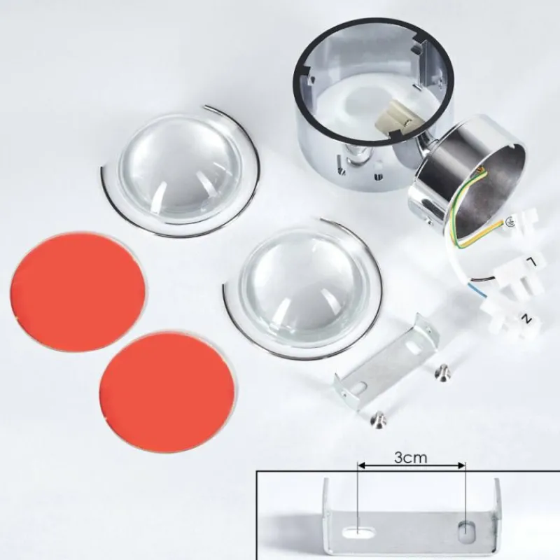 hofstein Applique murale Sapri Chrome, 1 lumière