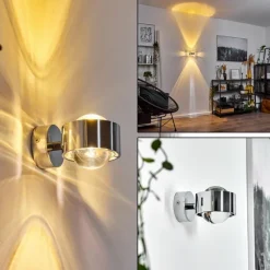 hofstein Applique murale Sapri Chrome, 1 lumière