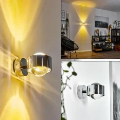 hofstein Applique murale Sapri Chrome, 1 lumière