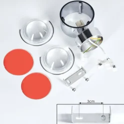 hofstein Applique murale Sapri Chrome, 1 lumière