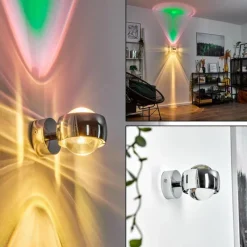 hofstein Applique murale Sapri Chrome, 1 lumière