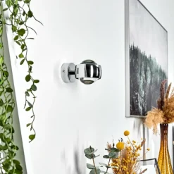 hofstein Applique murale Sapri Chrome, 1 lumière