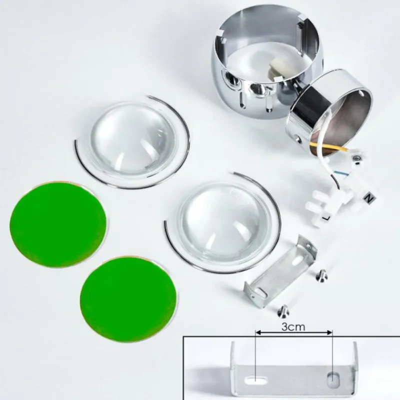 hofstein Applique murale Sapri Chrome, 1 lumière