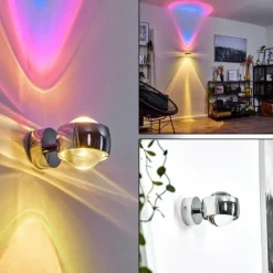 hofstein Applique murale Sapri Chrome, 1 lumière