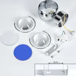 hofstein Applique murale Sapri Chrome, 1 lumière