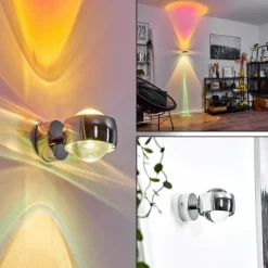 hofstein Applique murale Sapri Chrome, 1 lumière